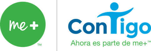 me+ ConTigo Global Branding Logo for Columbia Mexico